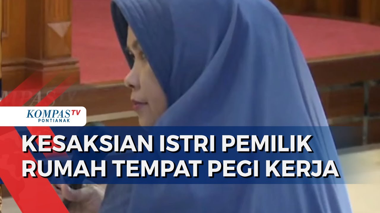 [FULL] Riana, Istri Agus Pemilik Rumah Tempat Pegi Kerja Bersaksi di Praperadilan