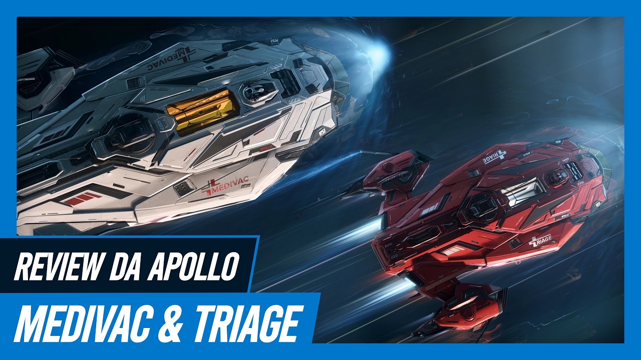 🩺 MELHOR nave MÉDICA do Star Citizen? Teste COMPLETÃO da RSI Apollo Medivac e Apollo Triage