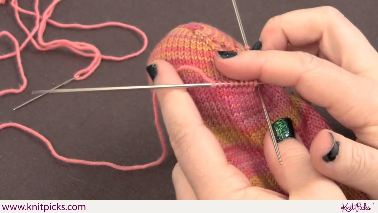 Sock Darning Part 2: How to Repair Holes at the Toe