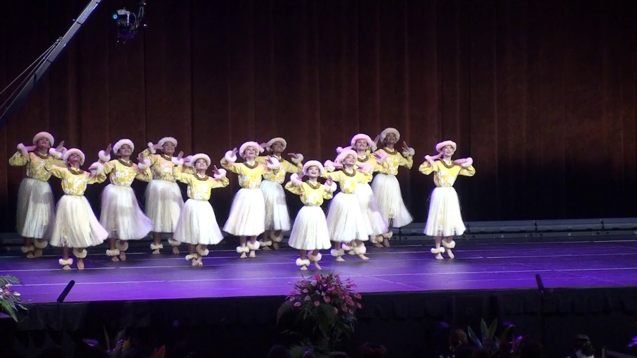 Hālau Hi'iakaināmakalehua ('Auana) - 2019 Queen Lili'uokalani Keiki Hula
