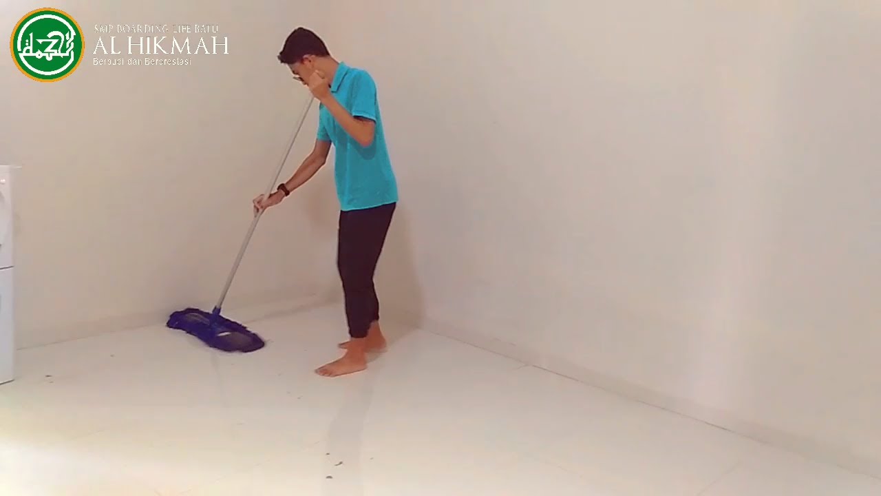 Tutorial Menyapu dan Mengepel