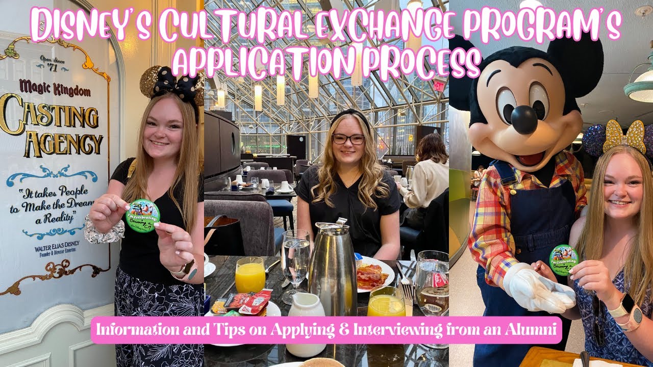 Disney's Cultural Exchange Program Application Process | Info & Tips from a Disney CEP Alumni 🇨🇦✨🏰