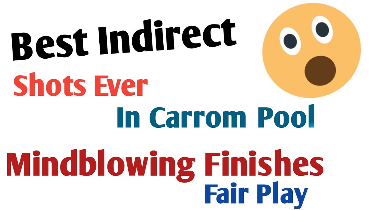 Best Indirect Trick Shots Ever In Carrom Pool Amazing Fair play🔥