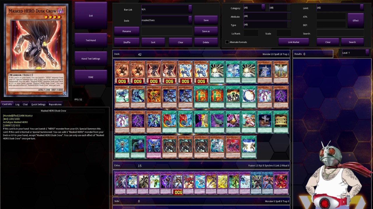 New Masked Heroes Vs. Yu-gi-oh World champion decks of the past