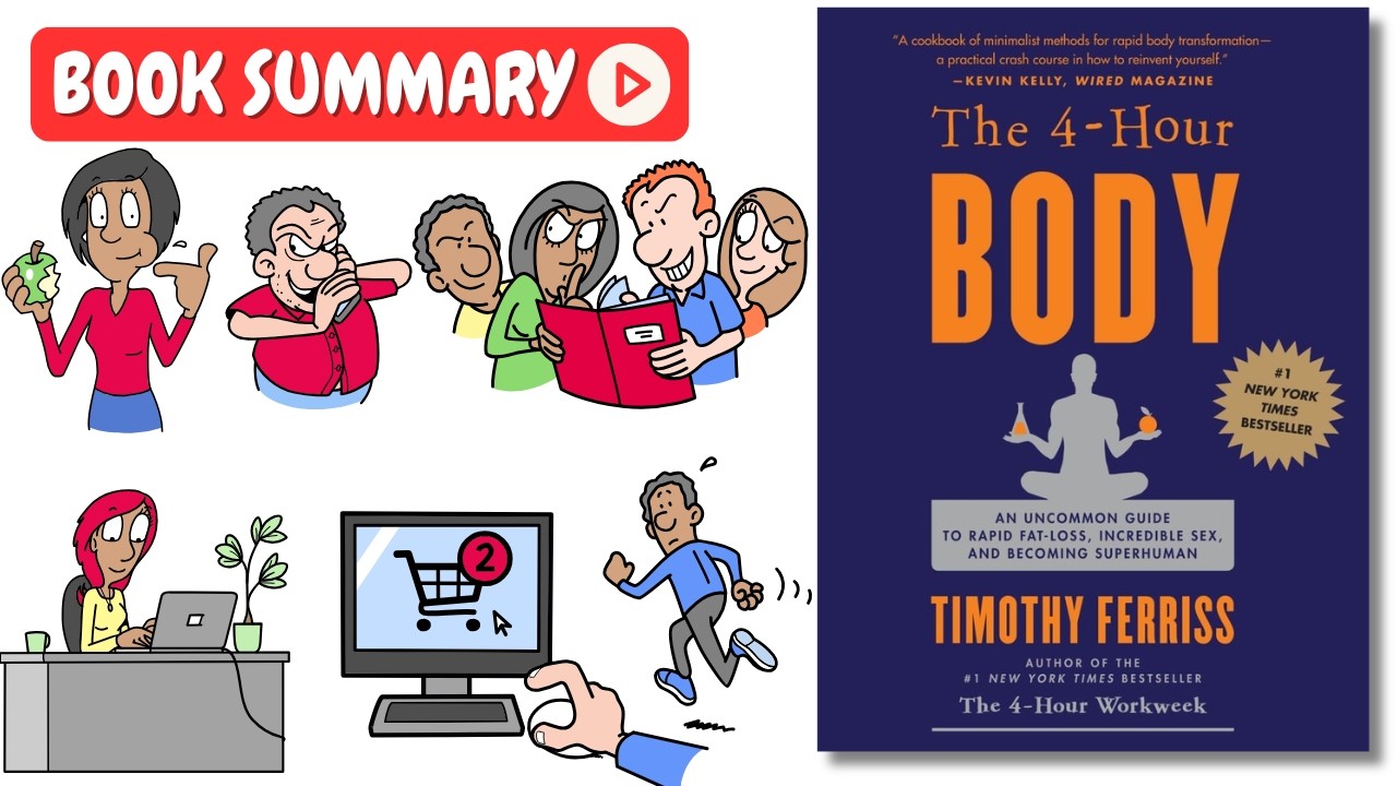 The 4-Hour Body by Timothy Ferriss [Book Animated Summary] | Key Lessons in Under 10 Minutes