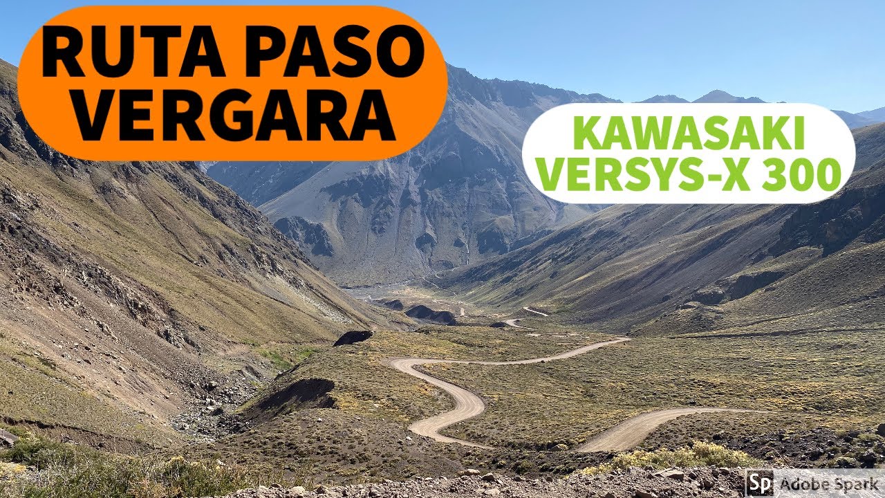 Ruta Paso Vergara en una Versys-X 300