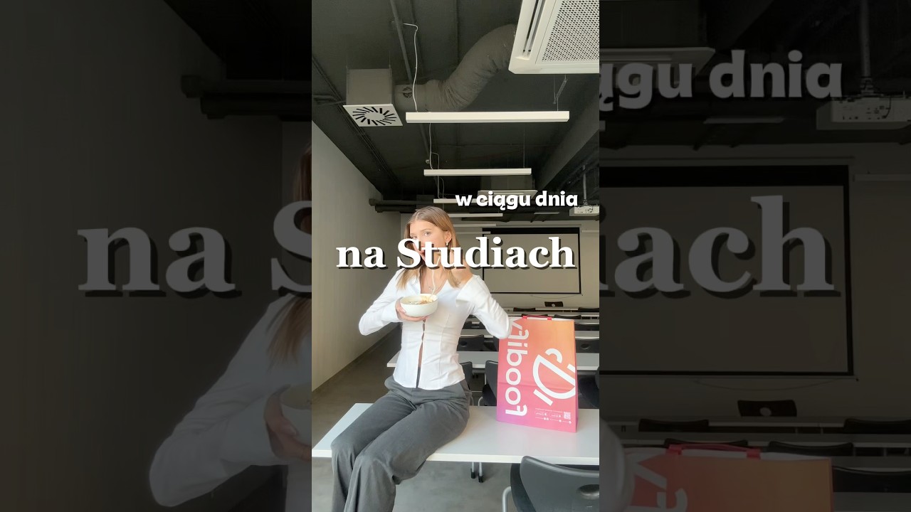 Co jem na studiach? VLOG