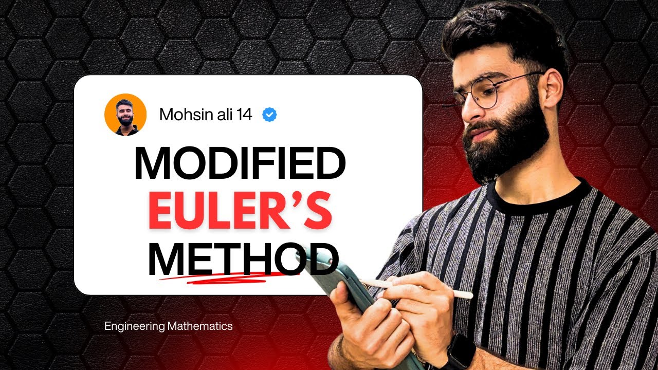 Modified Euler’s Method | Engineering Mathematics | Step-by-Step Explanation with Example