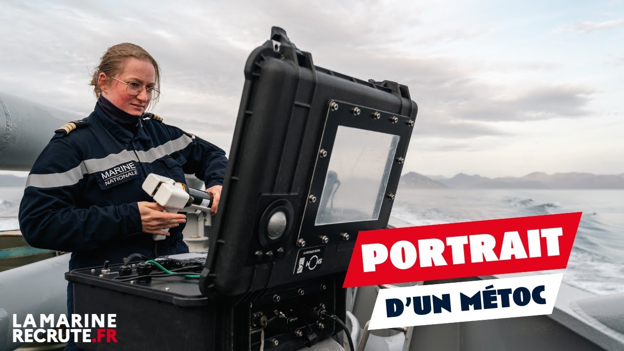 Portrait d'un météorologiste océanographe ☁️🌊