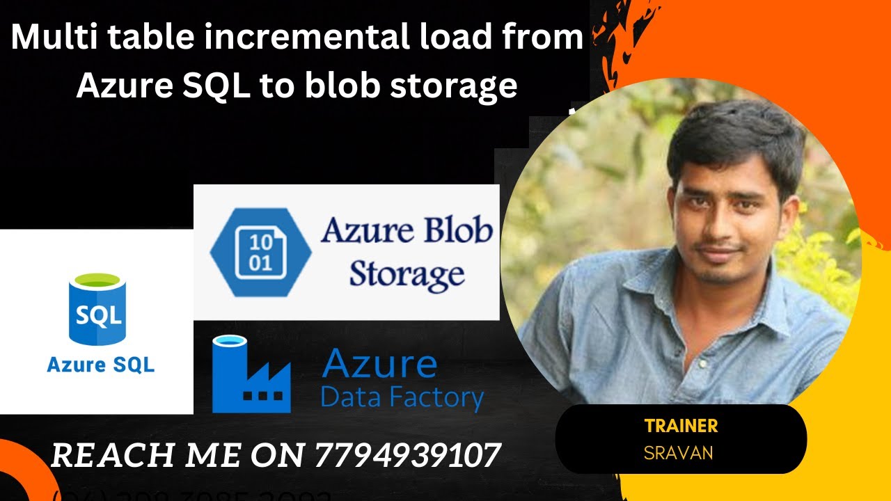 5.Multi tables Incremental load from Azure SQL to BLOB Storage #azuredatafactory #azuredataengineer