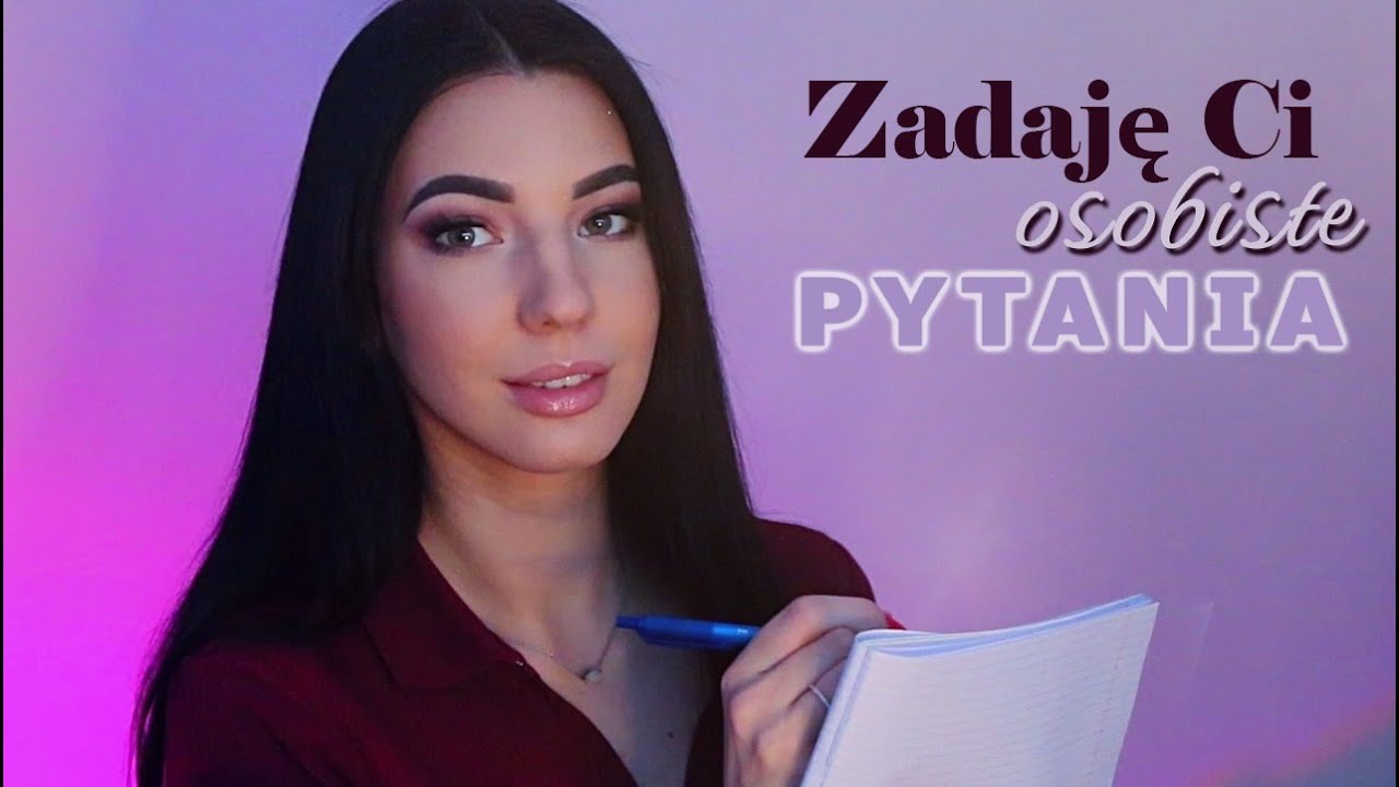 ASMR | Zadaję Ci osobiste pytania 🤗 Asking you personal questions