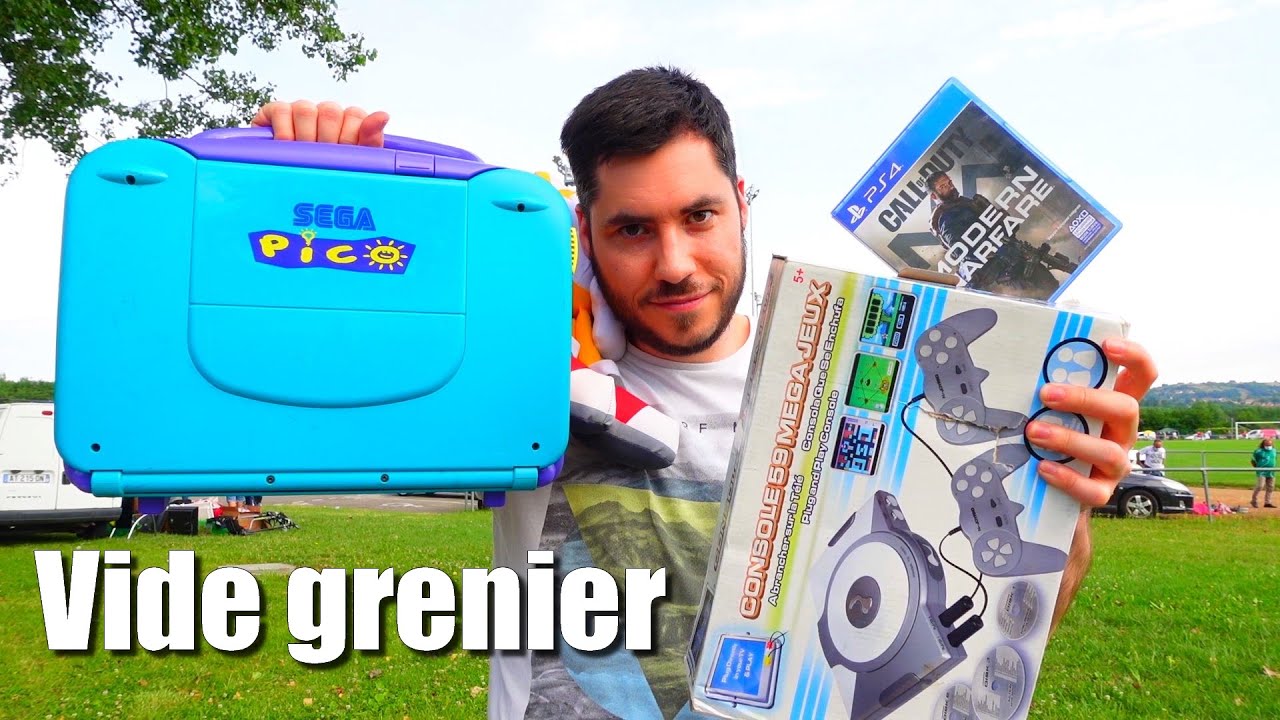 De la PS4, du retro et de la daube au VIDE GRENIER LIVE