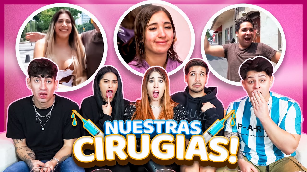 😳 REACCIONAMOS A NUESTROS YO SIN CIRUG&Iacute;AS 💉 CAMBIO EXTREMO