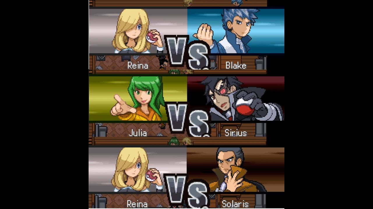 Pokemon Reborn Redux: Fiore Battle Gauntlet (MC, Blake, Sirius, Solaris Choices)