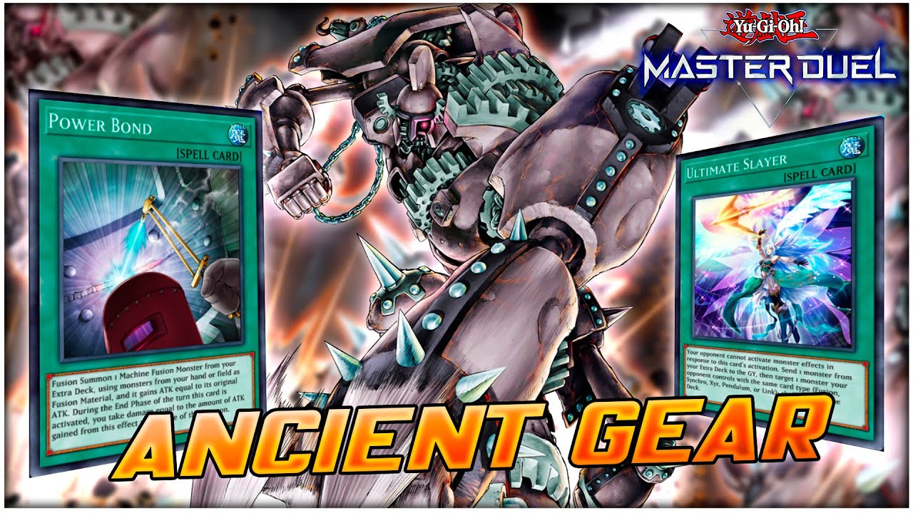 This Cards Makes an Ancient Gear Deck Even Better! Ancient Gear Dark Golem! [Yu-Gi-Oh! Master Duel]