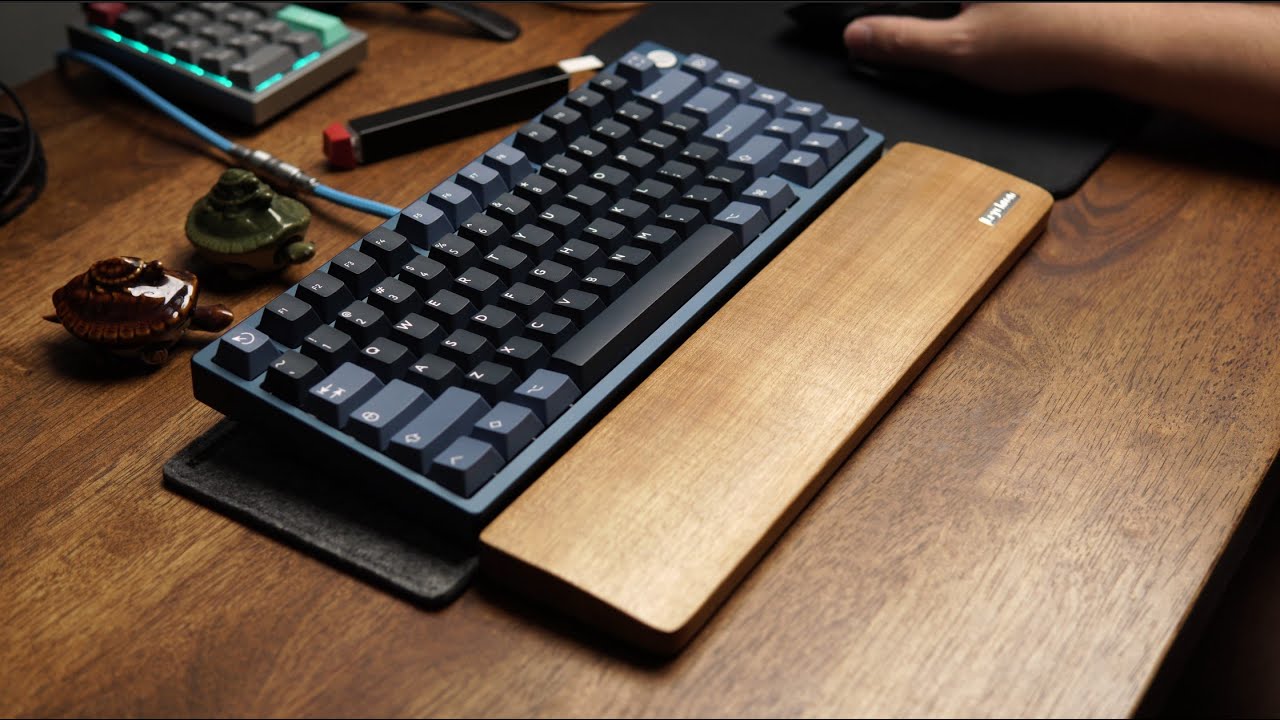 (Sound test) Monokei x TGR Tomo. Cobalt POM Linear. Dual Mount, PBTfans Spark