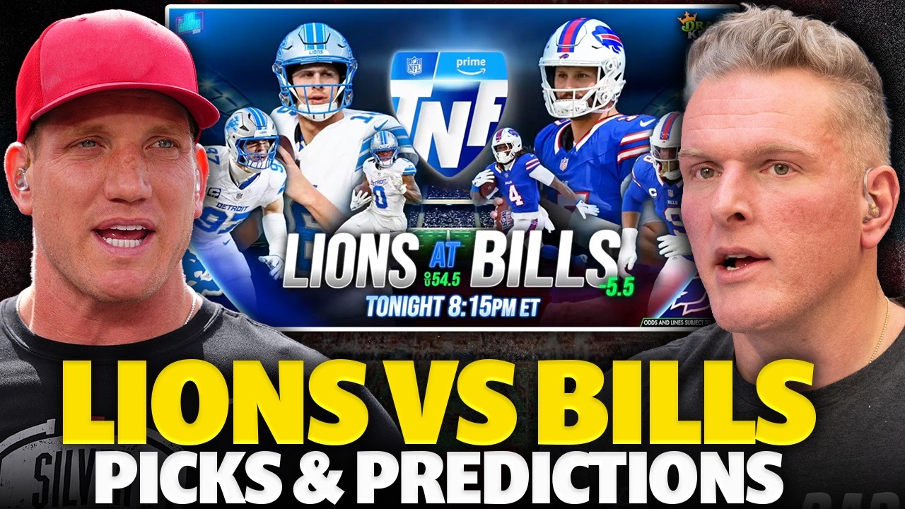 The Pat McAfee Show's Picks & Predictions For Lions vs Bills on Thursday Night Football