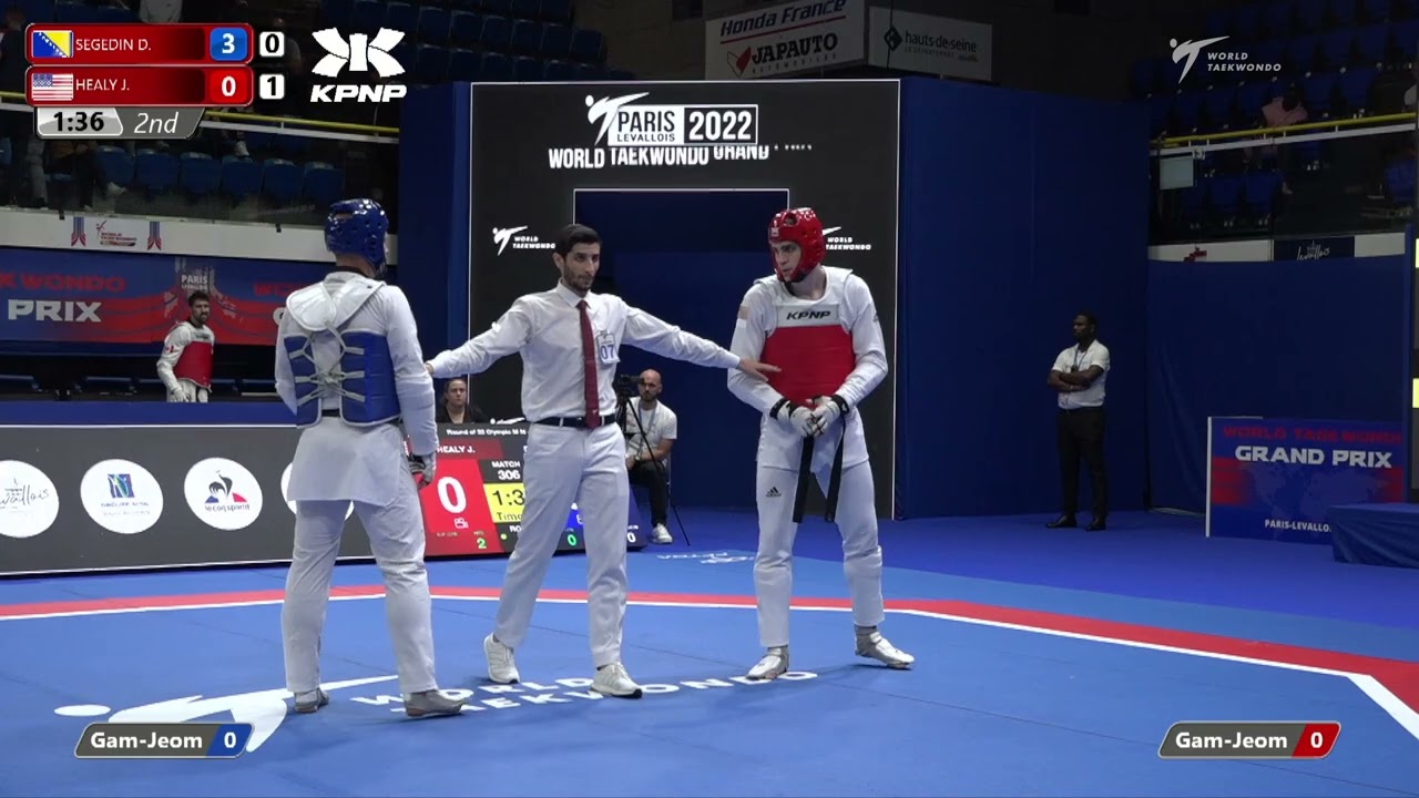 306 Round of 32 Men +80kg BIH SEGEDIN Dinko USA HEALY Jonathan