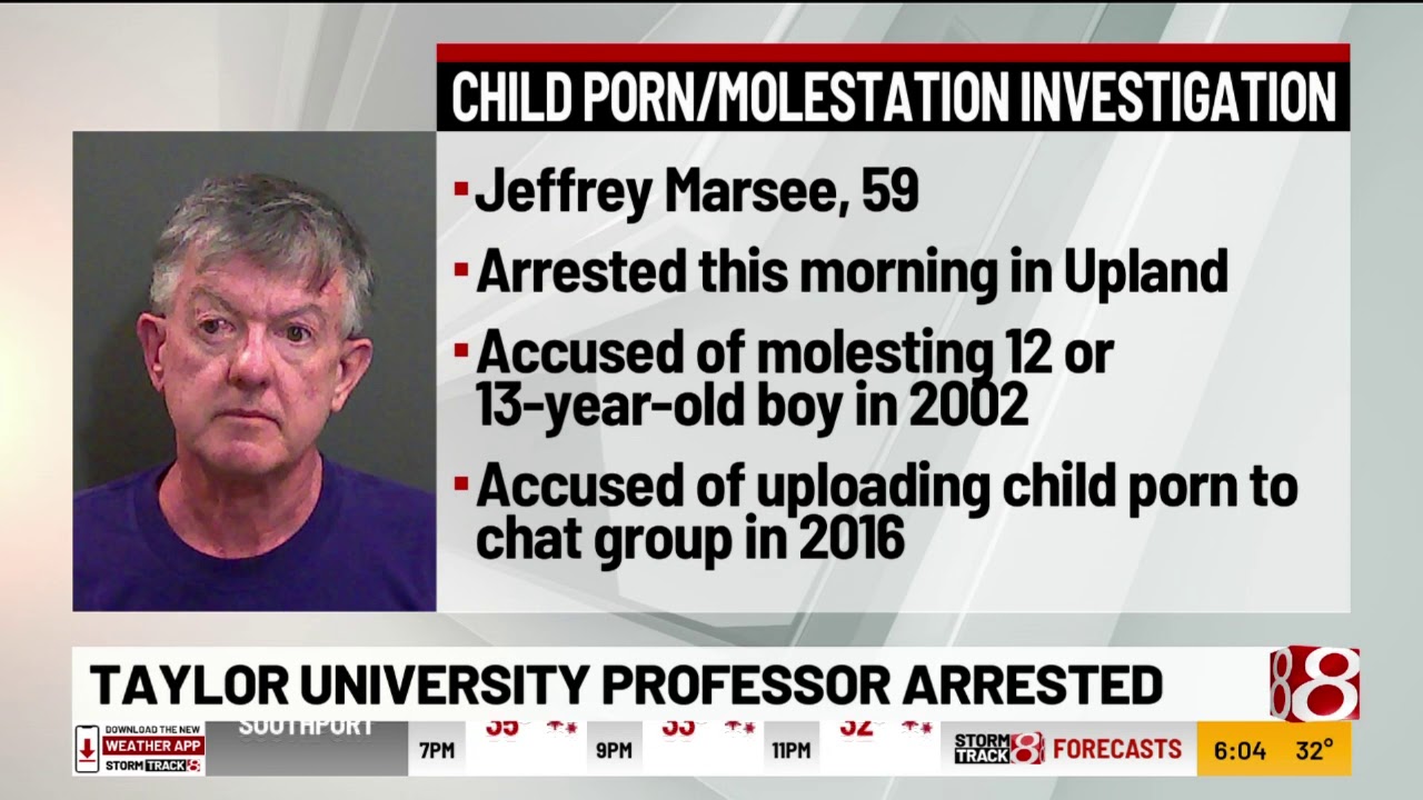 Former Taylor University professor arrested