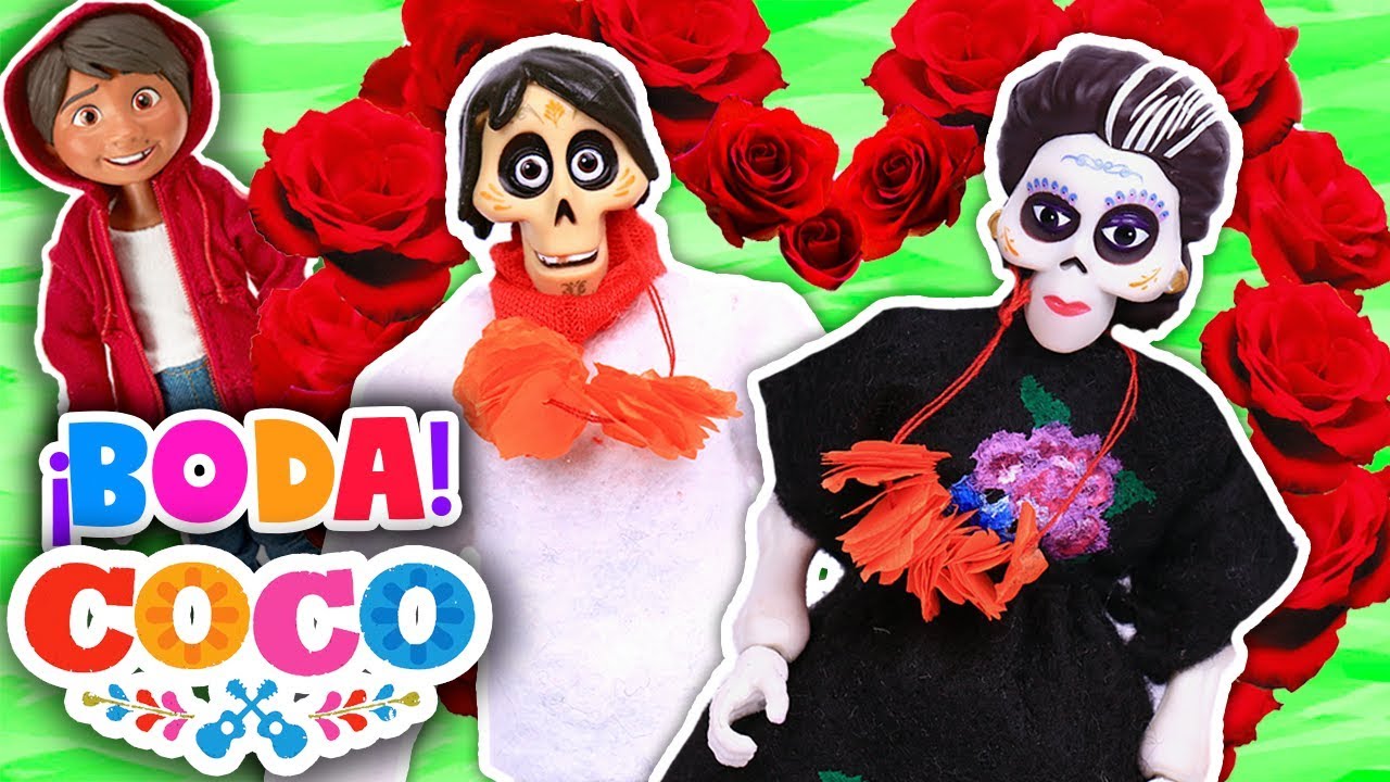COCO: BODA de HECTOR y MAMÁ IMELDA ❤️ Ernesto de la Cruz Canta en la FIESTA!😱-Juguetes Fantásticos