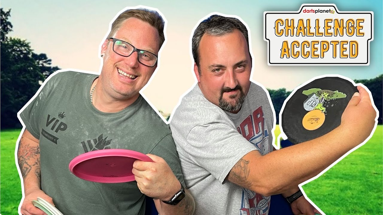 DISC DARTS 😂 CHALLENGE + DIY TARGET ZONE!