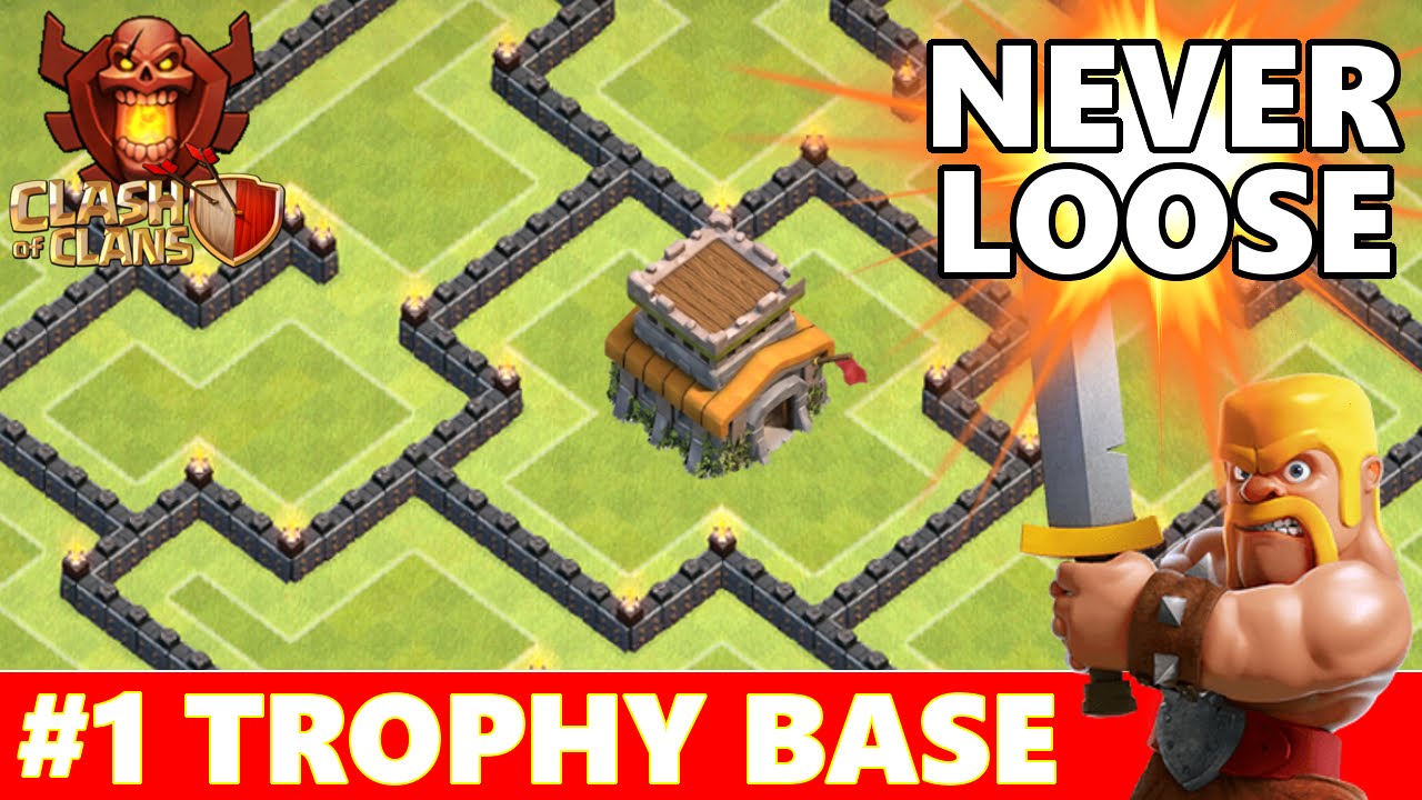 Clash Of Clans | Best TownHall 8 (TH8) Trophy Base Defense | New Dark Spell Factory & Air Sweeper
