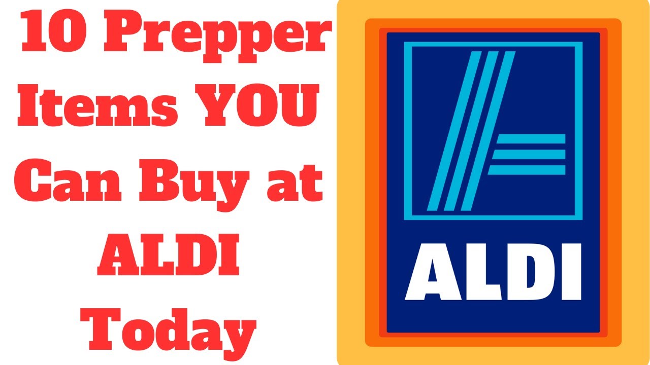 TEN Prepper Items YOU Can Buy at ALDI Today - Aldi Australia - Prepping Australia - Aldi Haul