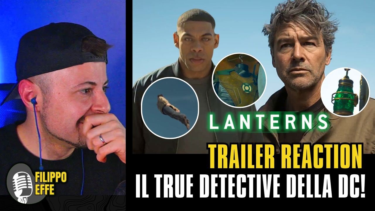 LANTERNS TRAILER REACTION | É TRUE DETECTIVE!