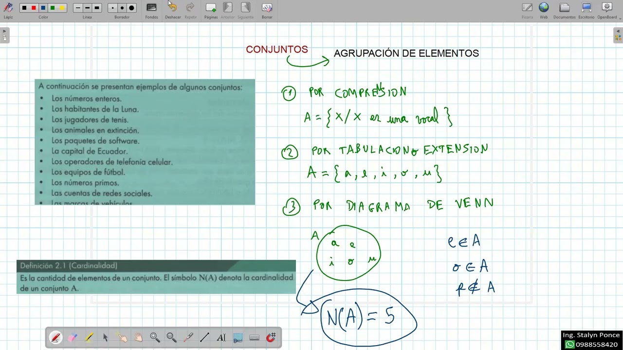Conjuntos #1 | Conjuntos - Subconjuntos - Conjunto Potencia | Examen Admisión ESPOL