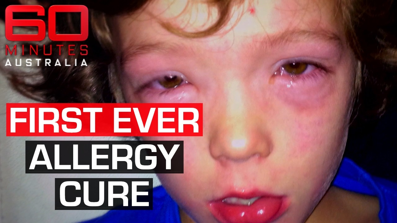 Little girl overcomes life threatening food allergies | 60 Minutes Australia