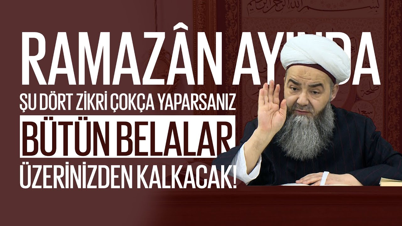 Ramazân Ayında Şu Dört Zikri Çokça Yaparsanız, Bütün Belalar Üzerinizden Kalkacak!