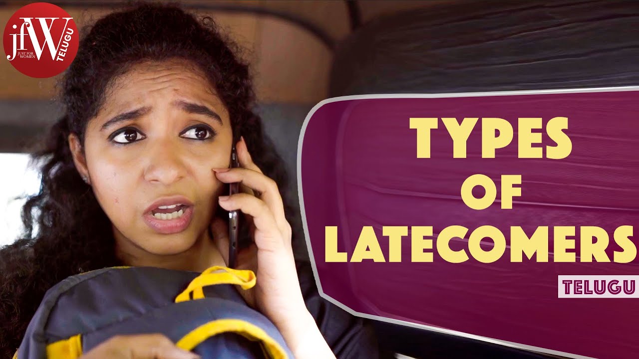 Types of Latecomers | RJ Saru | Being Saru | JFW Telugu | English Subtitles