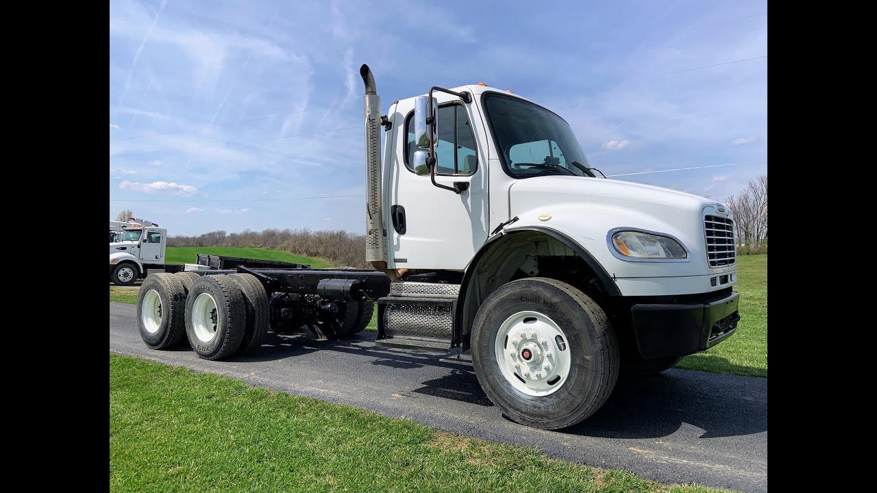 Stock# 9698 - 2009 Freightliner M2-106 Tandem-Axle Cab and Chassis