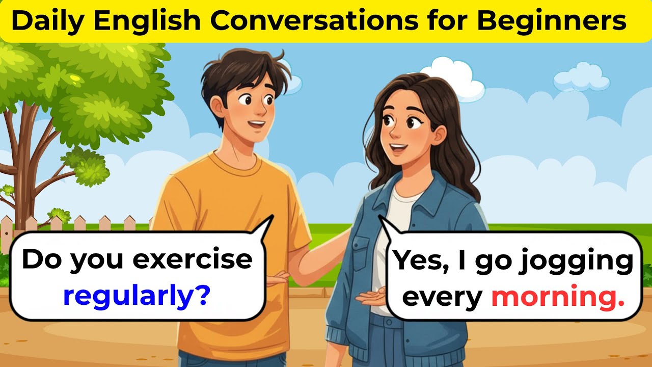 Learn Daily English Conversations for Beginners 🇺🇸 | 100+ Practical Q&A | English Speaking Practice