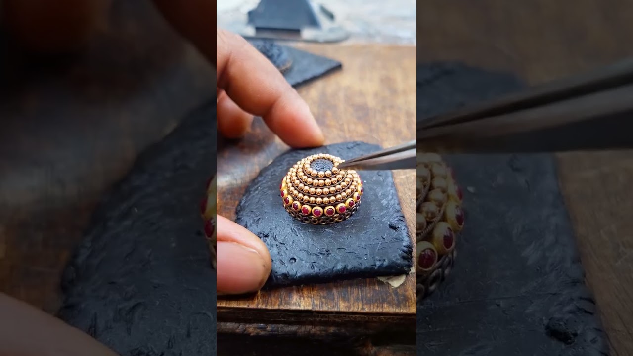 Gold jhumki making video #viral #shorts #reels #jhumki #gold #JAGIRDARJIJEWELLERS