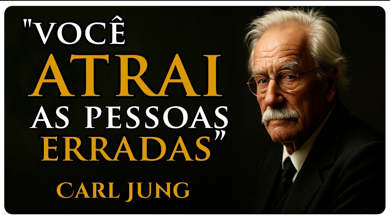 Por que VOCÊ atrai pessoas erradas? Carl Jung explicava assim
