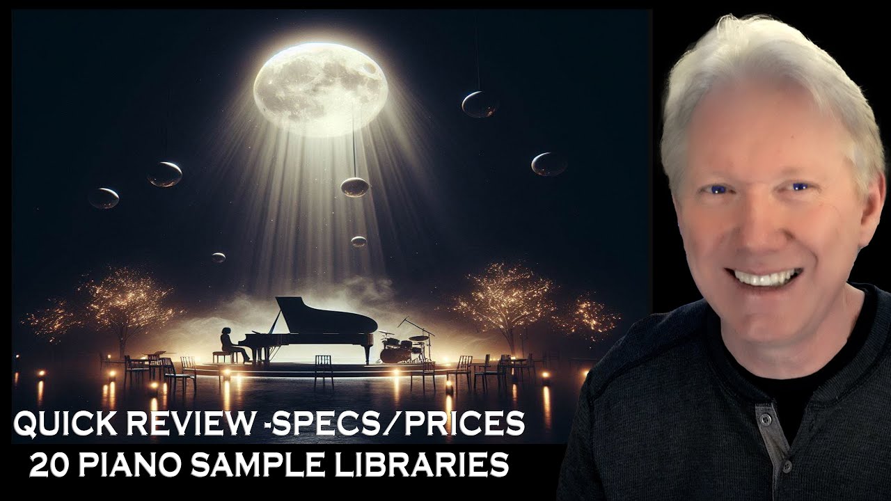 20 PIANO SAMPLE LIBRARIES