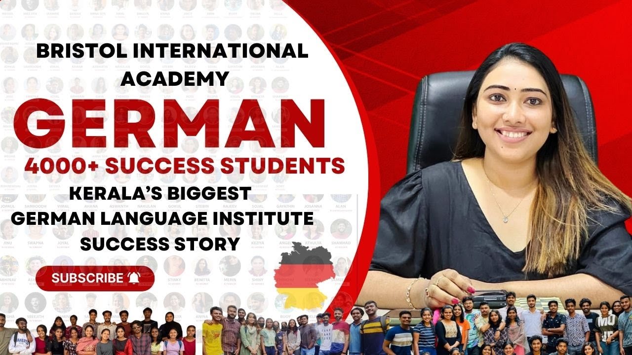 ജർമ്മൻ ഭാഷയുടെ കാര്യത്തിൽ ലക്ഷ്മിയും ബ്രിസ്റ്റോൾ ഇന്റർനാഷണൽ അക്കാഡമിയും ആണ് താരം GERMAN LANGUAGE