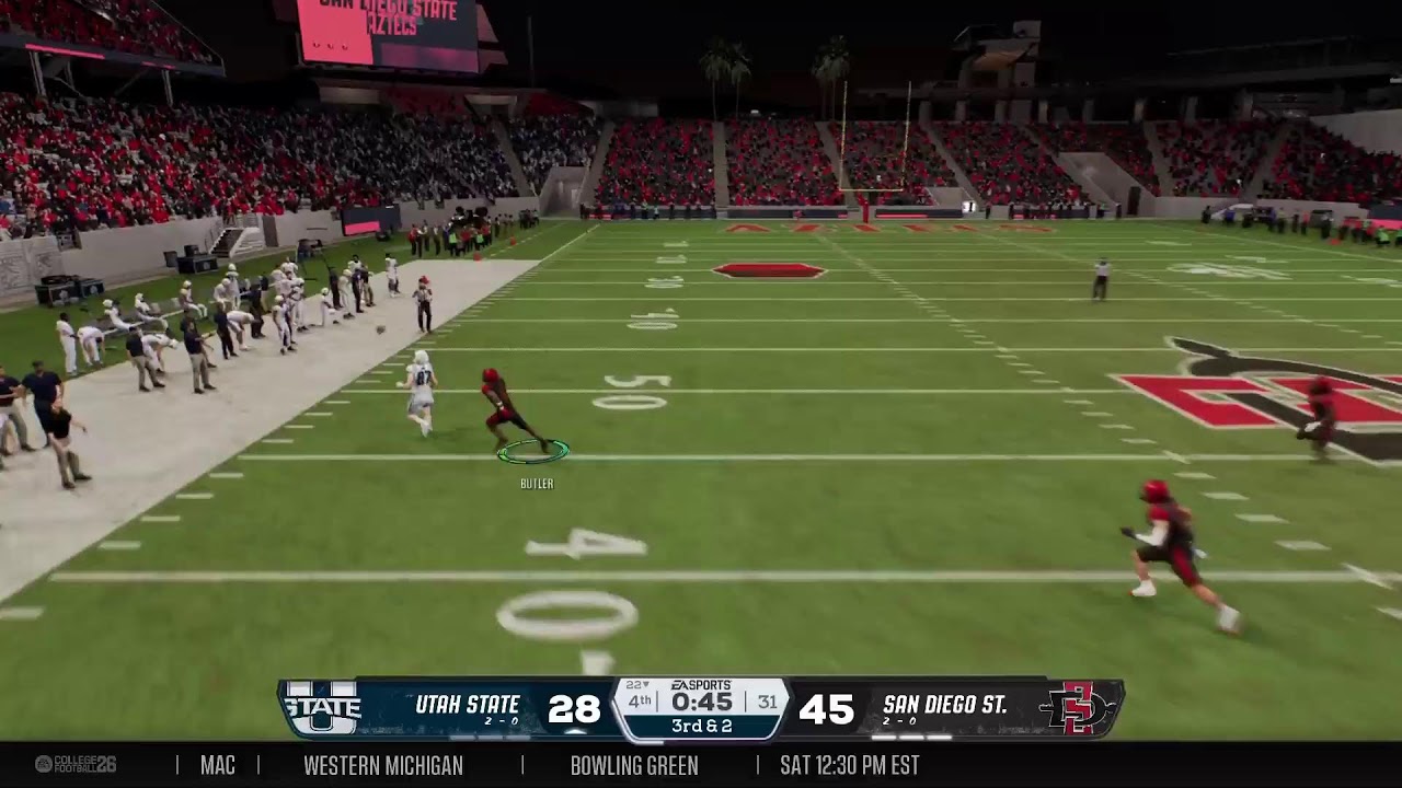 Sd st vs Utah st