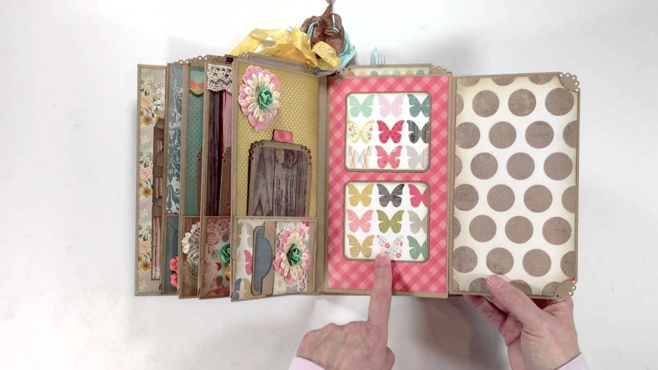 Vertical Paper Bag Mini Album Series - Final Review