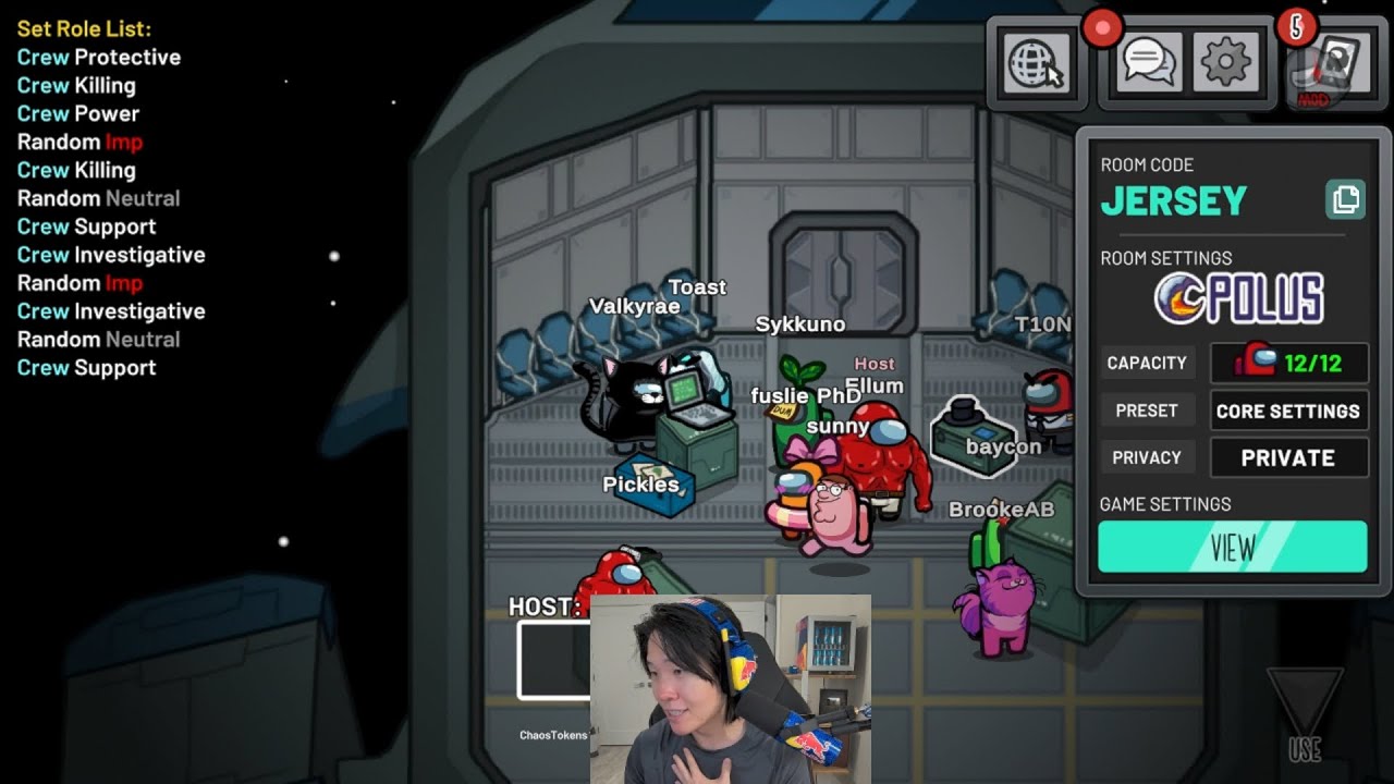 DisguisedToast | 2025-11-21 | going DEMON MODE in AMONG US 😈😈😈
