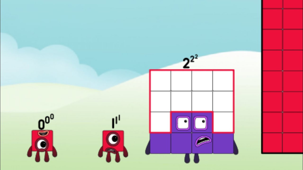 Self-tetration blocks band