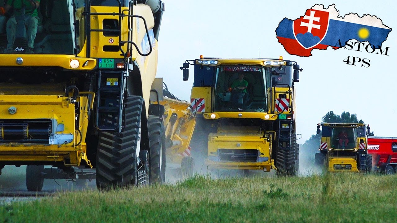 Kombajn TOUR #4 [ 3x NEW HOLLAND CR, ASTOM 4PS ]