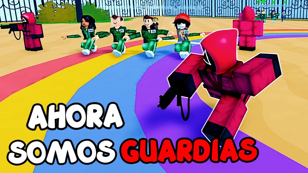 SOMOS GUARDIAS 🔳 Del JUEGO DEL CALAMAR 2  ROBLOX | ROBI Y KIKU