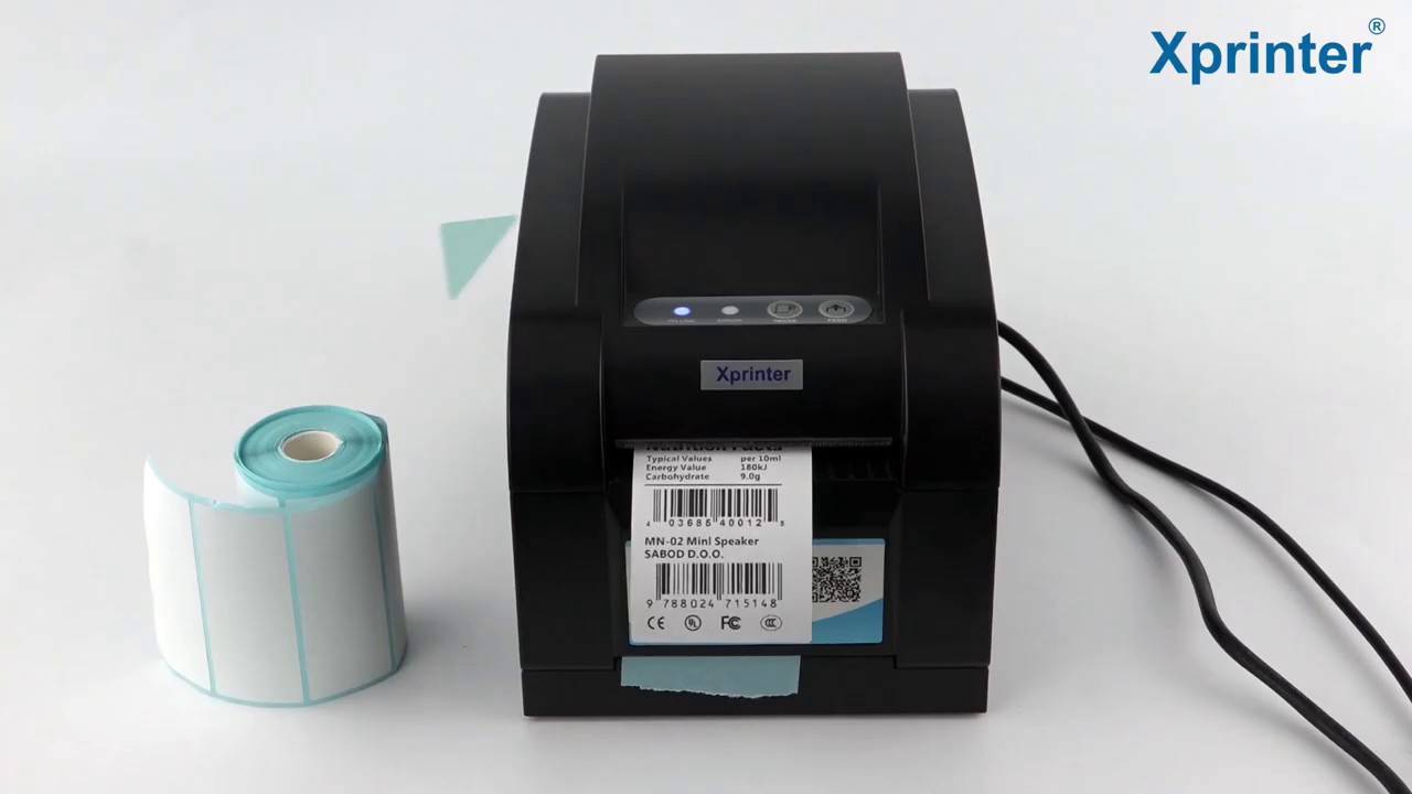 Xprinter 3 INCH (80MM) Label and Receipt 2 in 1 Thermal Printer XP-350B & XP-350BM