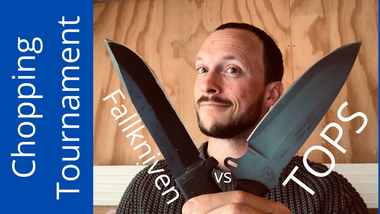 Fallkniven A1 vs TOPS Silent Hero Knife | Battle to Destruction’s Edge | The Great Chop Tournament