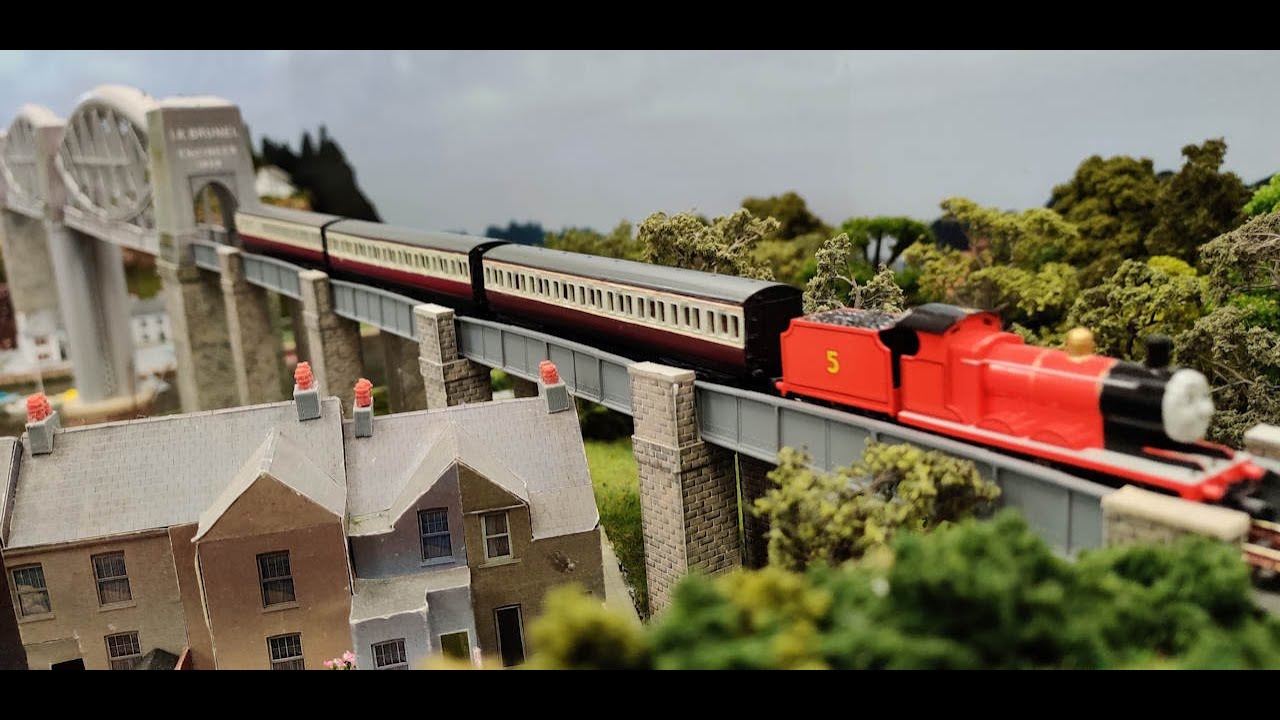 Royal Albert Bridge at the Xmas Tree Festival, Whitchurch 2025