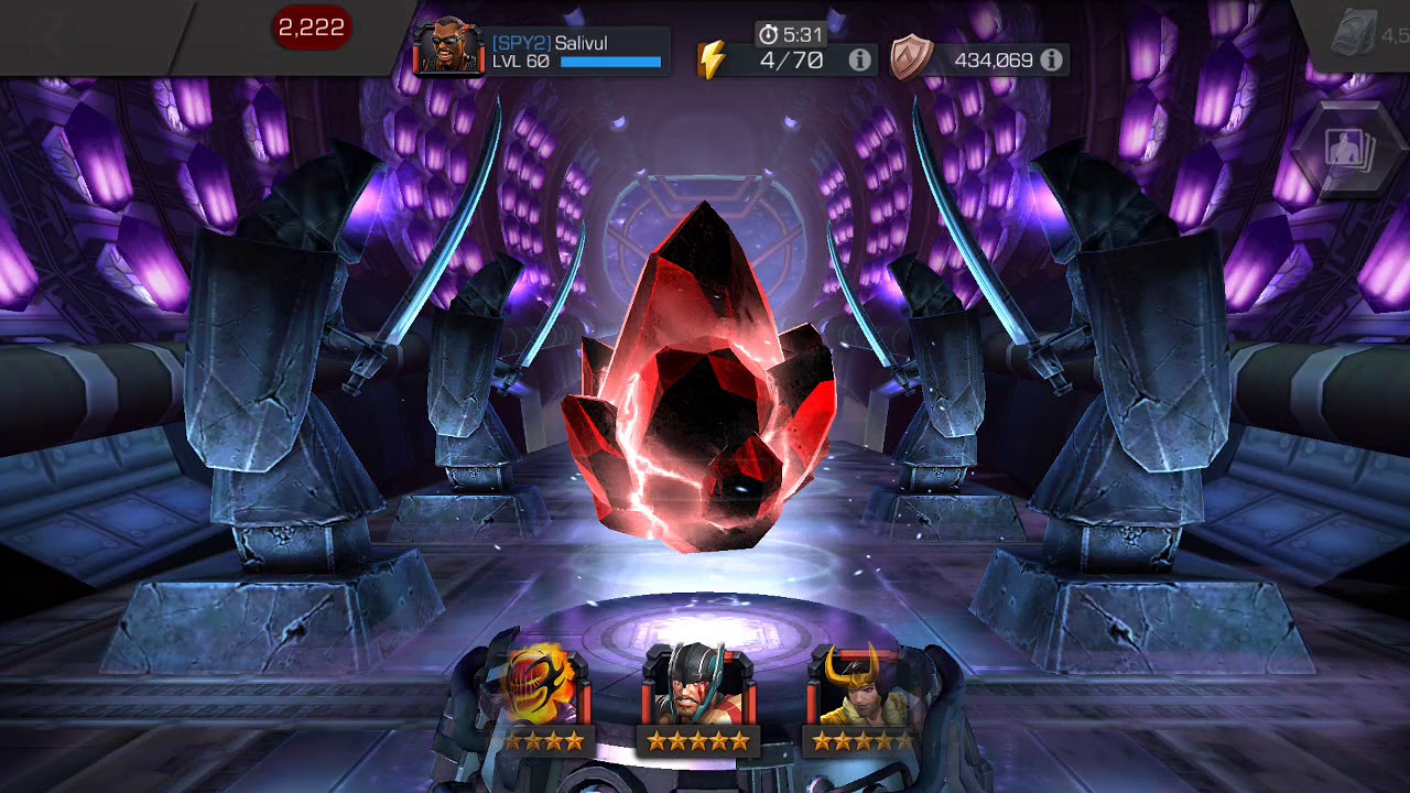5 Star and Grandmaster Crystal in Marvel's Contest of Champions!