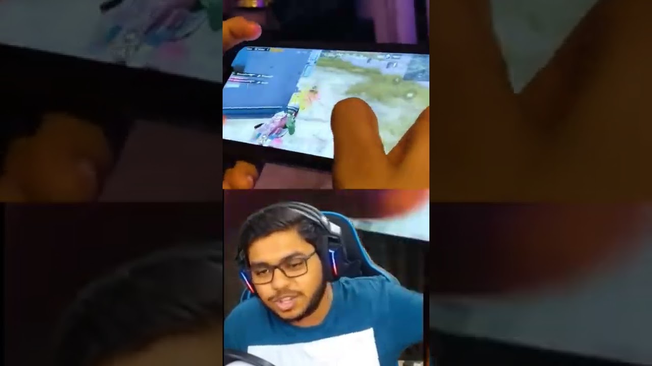 Kinganbru Reaction Jonathan gaming Handycam 2 Finger Claw 🥵#jonathan #shorts #kinganbru