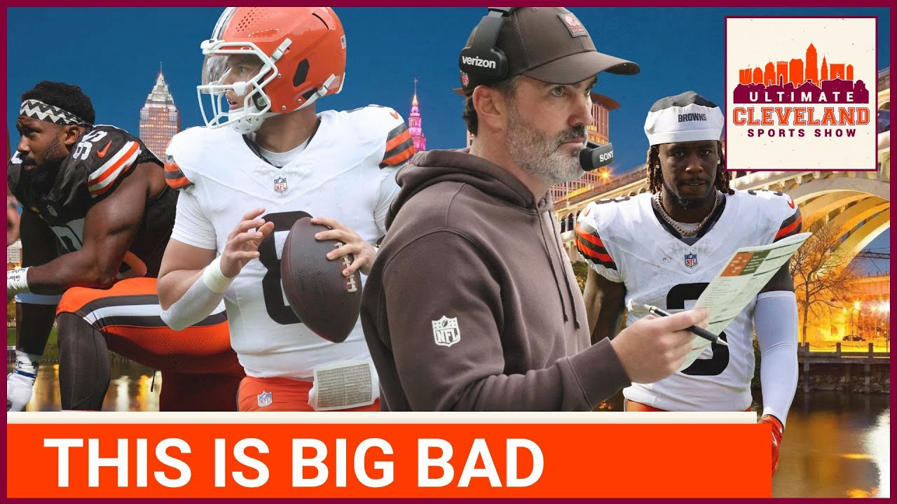 The Cleveland Browns are an absolute disaster, got blown out the Patriots & won't make any changes